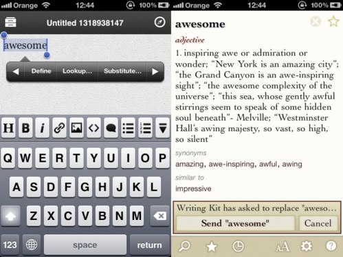 Terminology-Writing Kit Integration